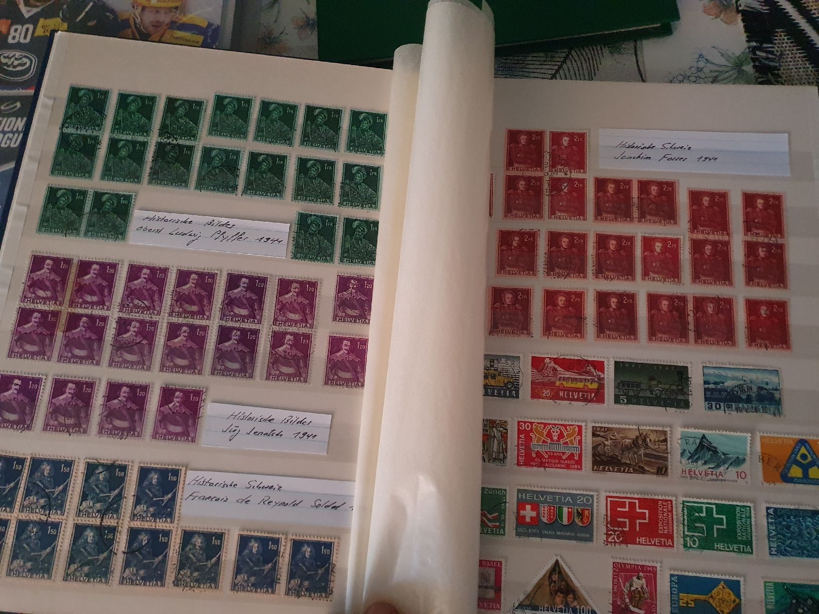 Alle Briefmarken: Album mit CH Marken – Gebraucht aus Belp von Liacheyenne 5