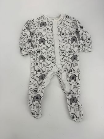 Baby Schlafanzug Overall Gr. 50