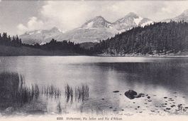 Statzersee Piz Julier und Piz d'Alban