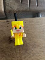 Pixel Figure gelb mit Anhänger klein neu