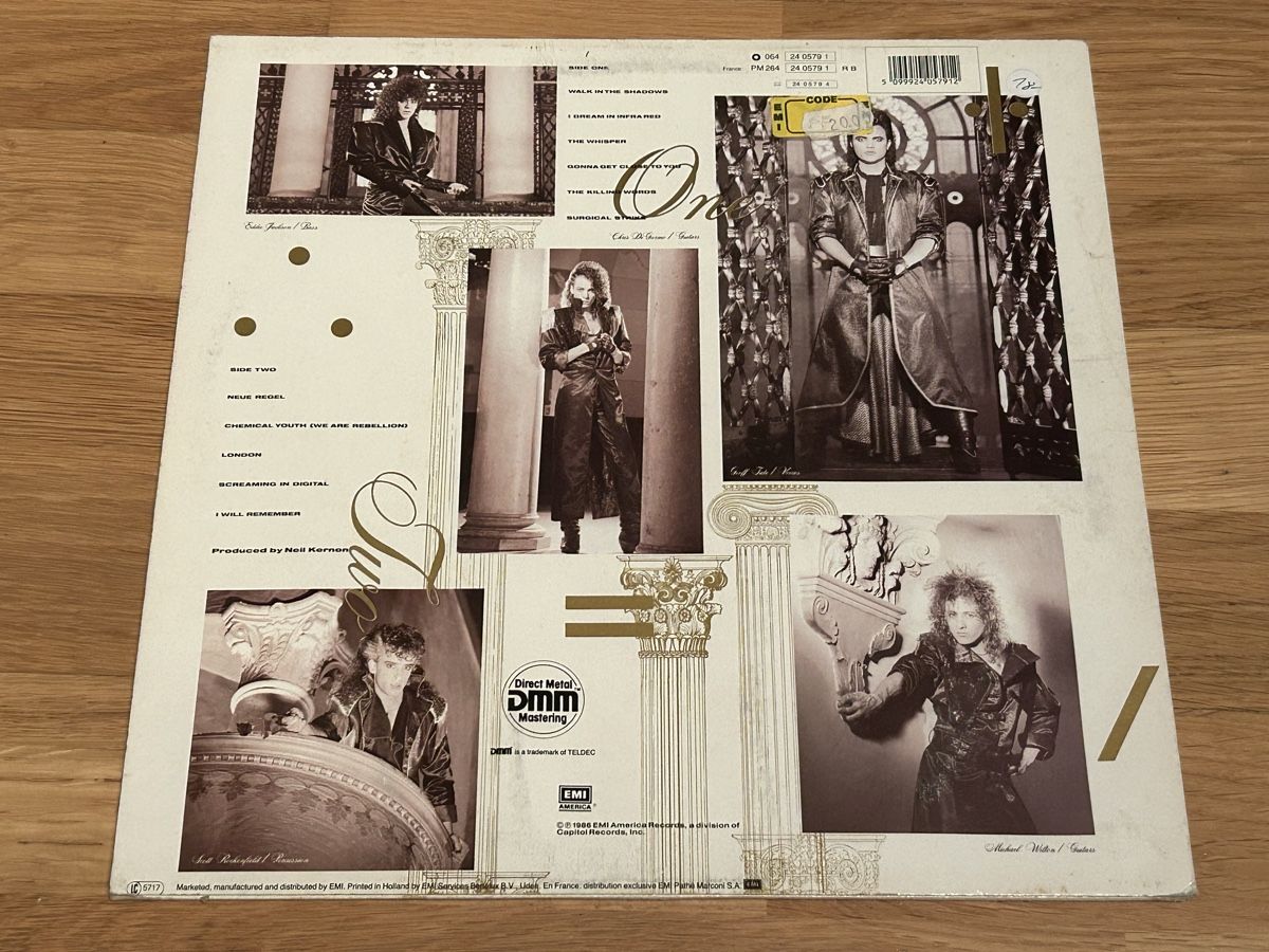 Dischi in vinile: Queenrÿche. 1986. Rage For Order – Usato da Faulensee venduto da Mizuno06 1
