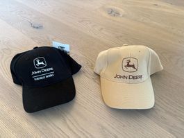 John Deere Cap Baseballkappen Hut Caps (2 Stück) – Neu