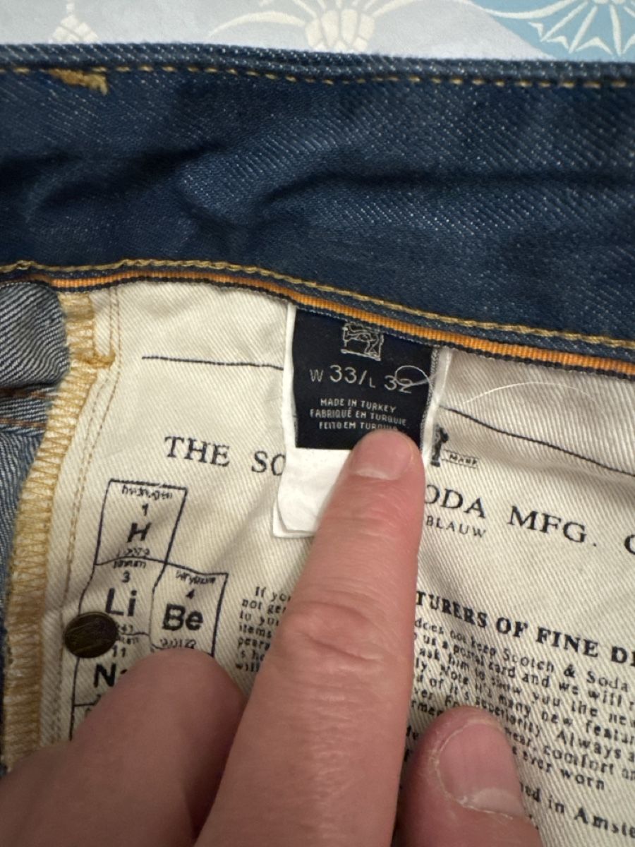 Jeans: Jeans Herren  – Nuovo (secondo la descrizione) da Menzingen venduto da Dali2504 3