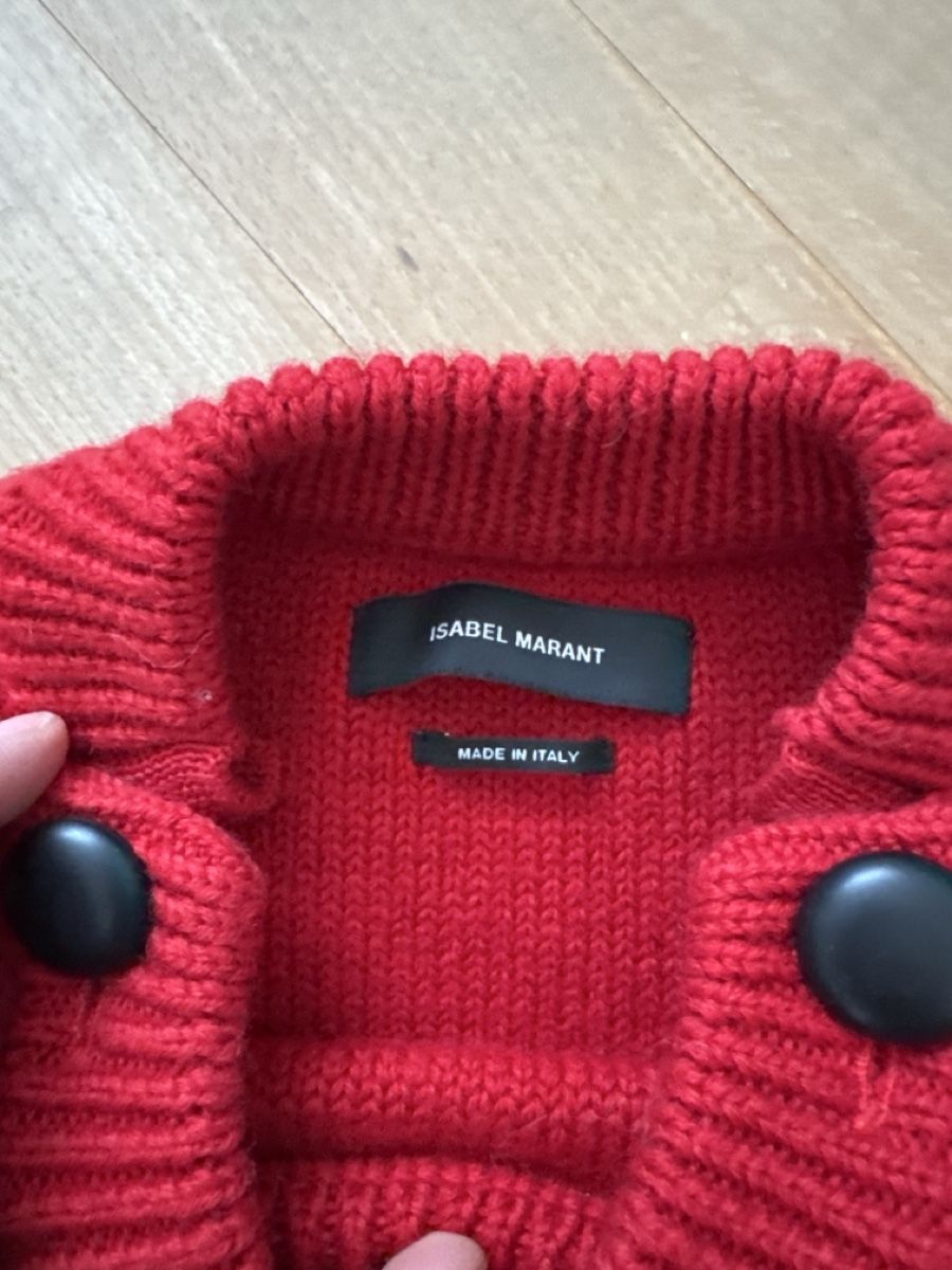 Isabel Marant Maglioni & Felpe: Isabel Marant Pullover, Gr. 36, Rot, Wolle - Winter Hit! – Usato da Rifferswil venduto da ccastellan 1