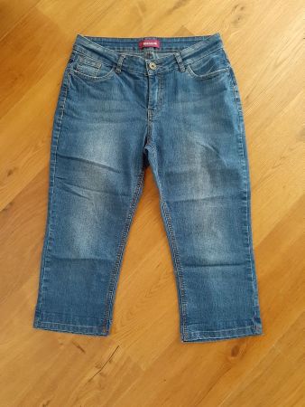 Jeans 3/4 lang Gr. 38