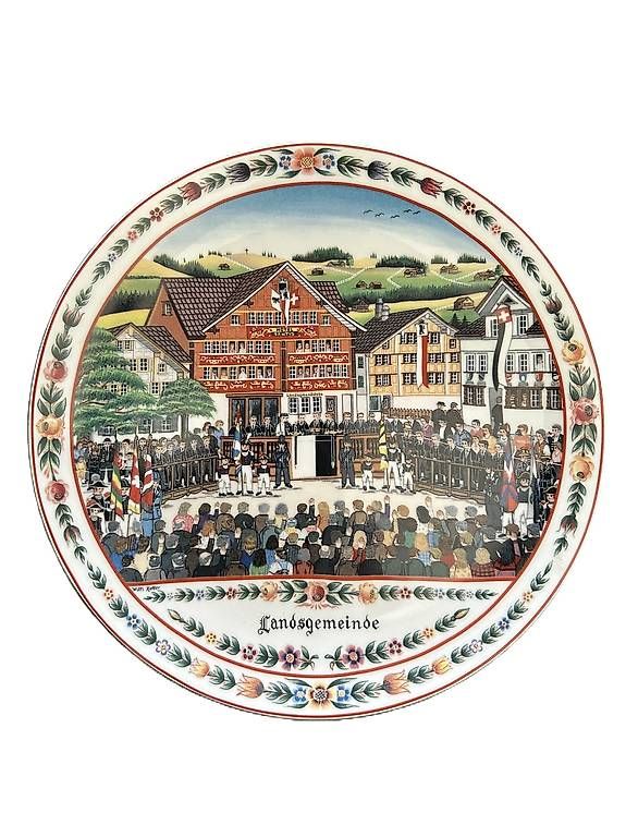 Piatti: Appenzeller Landsgemeinde Willi Keller – Usato da Matzingen venduto da roli_14gr