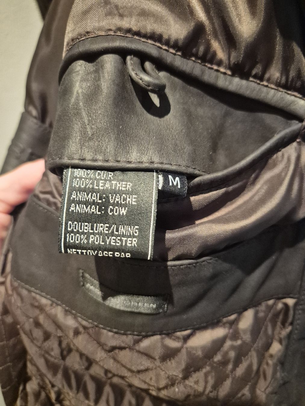 Jacken: High-quality real leather jacket, brown, size L, – Gebraucht aus Zürich von CCGhost89 6