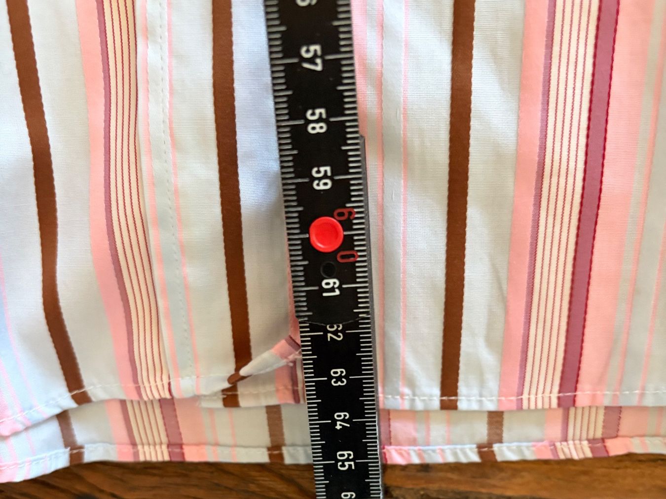 Etro Camicette: Langarm-Bluse von Etro | Gr. 40, rosa-hellblau gestreift – Usato da Balzers venduto da Golf-Lady 3