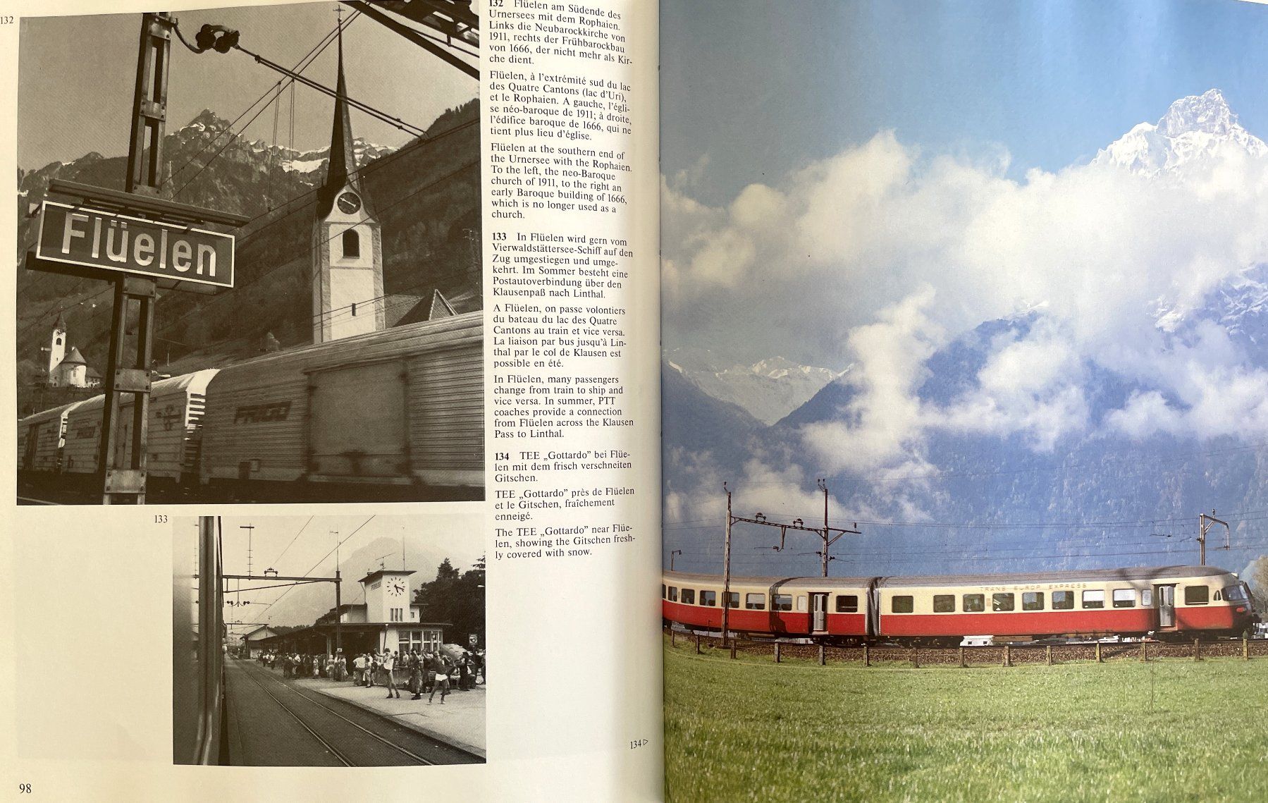 Livres: Die Gottardbahn - Le train du Gotthard – D'occasion à Savagnier par Ne2065 8