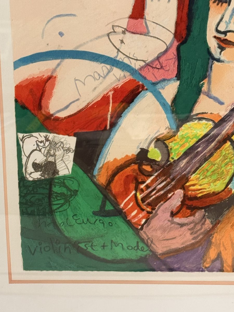 Grafiken & Lithographien: Michael LEU (1950) - Farblithographie – Gebraucht aus Solothurn von NUVICO 6