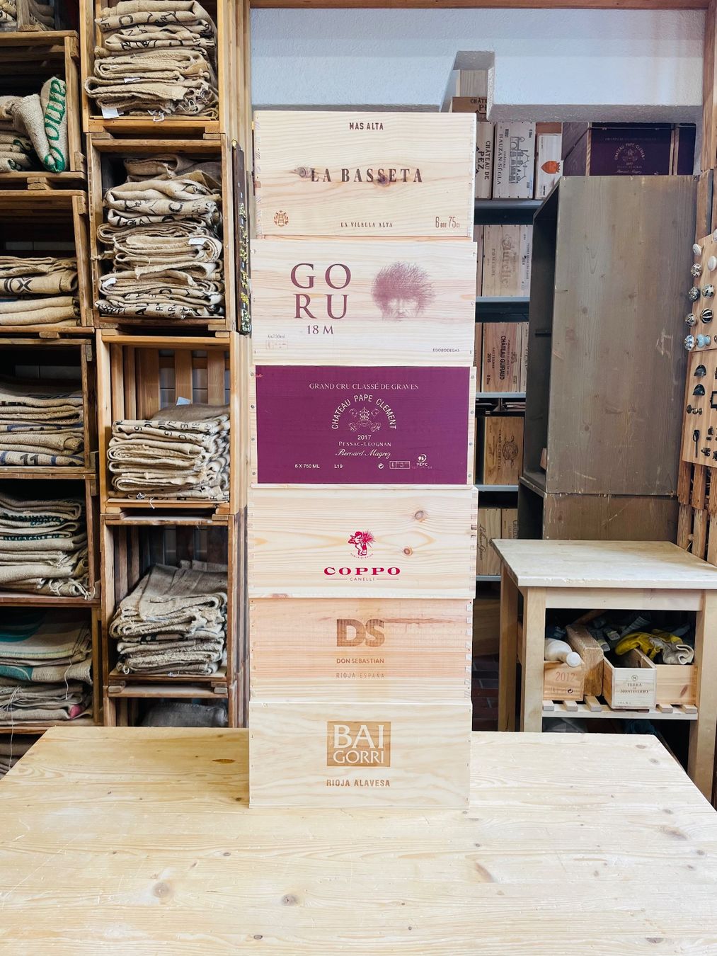 Casse di trasporto: 6 originale Weinkisten aus Holz – Usato da Ebikon venduto da Weinkisten-Tom 2