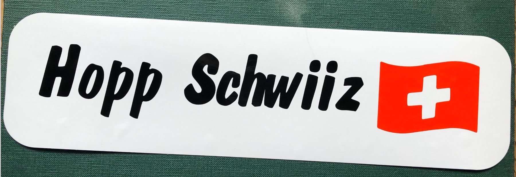 Sticker: HOPP SCHWEIZ Aufkleber Top Angebot – Nuovo e nell'imballaggio originale da Aarau venduto da Foruschweiz
