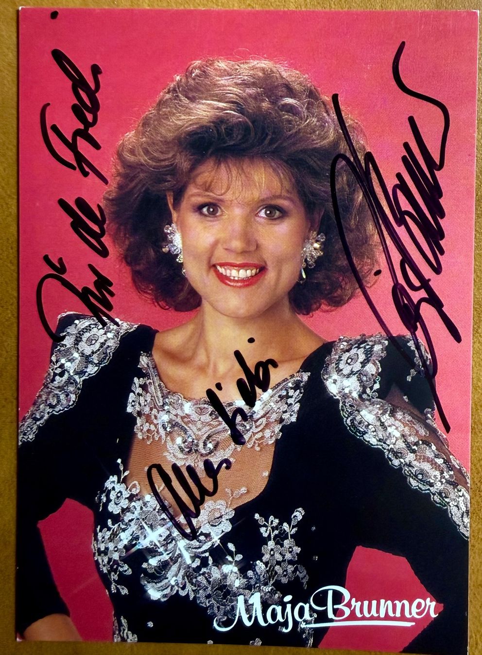 Autografi: Maja Brunner - Autogramme – Usato da Lutry venduto da Ediego