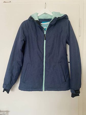 Skijacke blau Grösse XS (S)
