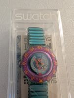 Armbanduhr Swatch Scuba Diver grün lila mit OVP