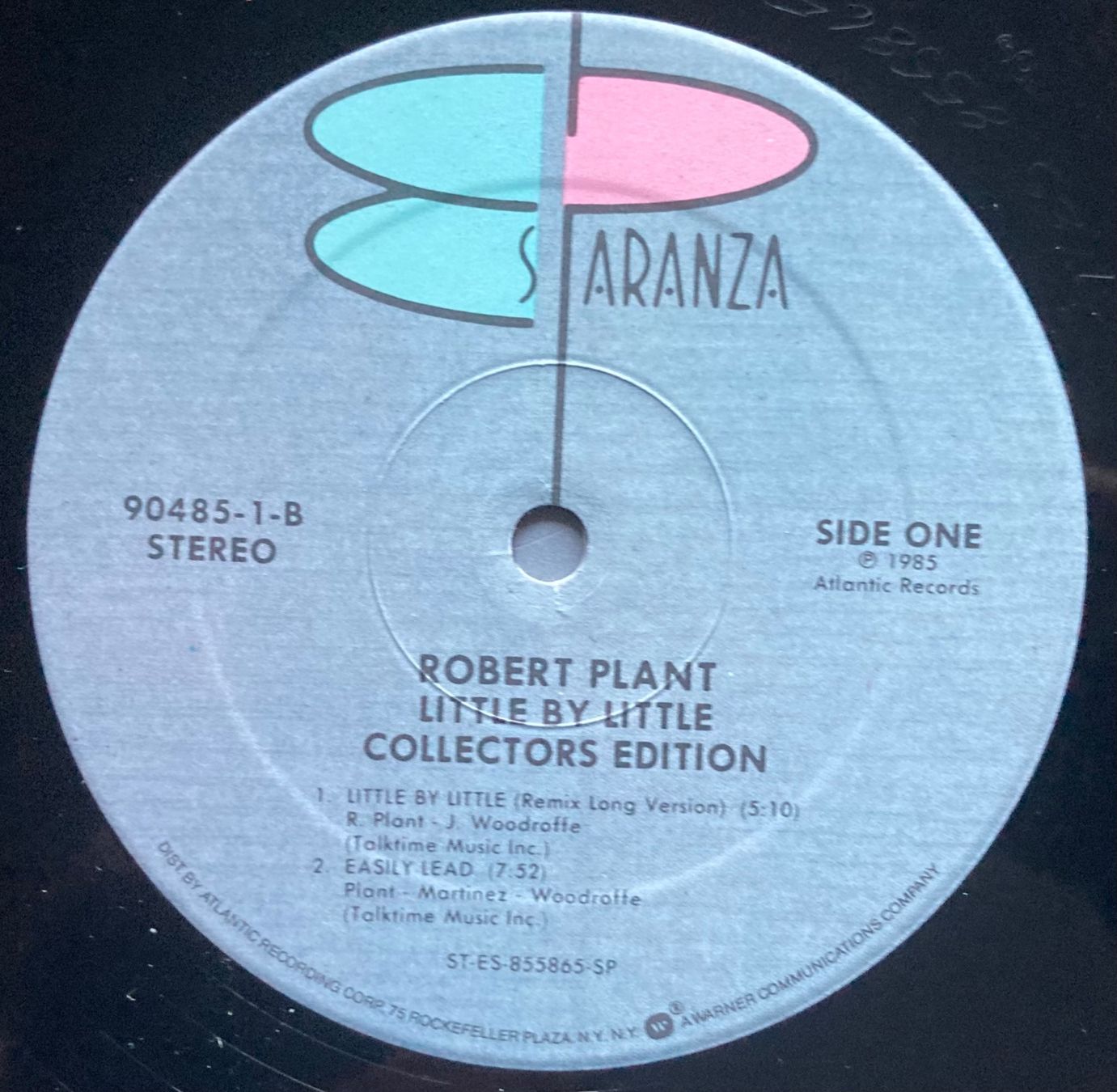 Dischi in vinile: ROBERT PLANT / LED ZEPPELIN - LITTLE BY LITTLE – Usato da Poliez-Pittet venduto da Newtown-Records 3