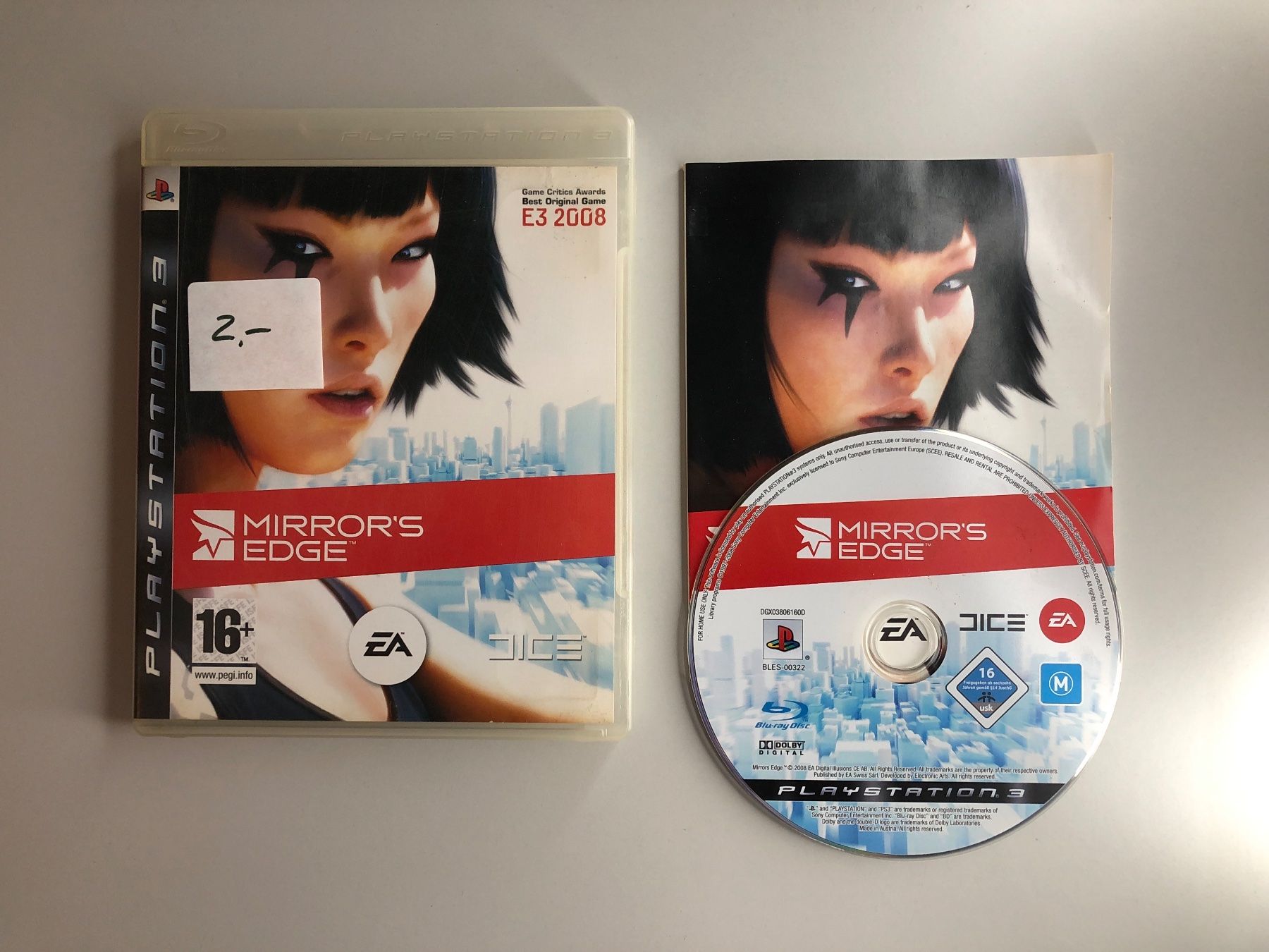 Sony Spiele: Mirrors Edge - PS3 – Gebraucht aus St.gallen von taduz