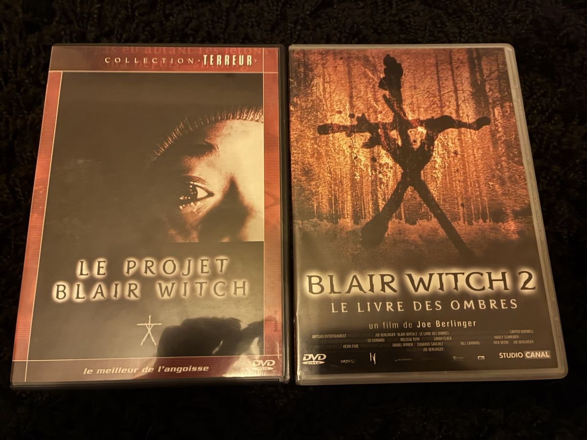 Tutti i DVDs: DVD Le Projet Blair Witch 1 et 2 – Usato da Neyruz FR venduto da Shcc17