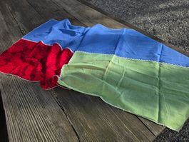 Kleidung/Schal Baumwolle bestickt
