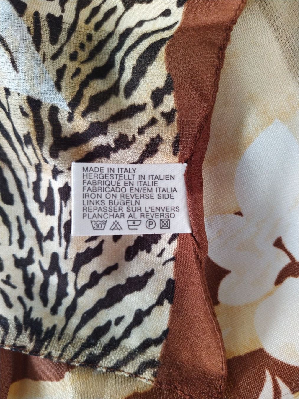 Foulard & Sciarpe: Halstuch 'braun/beige' – Usato da Triesen venduto da stephanieschurti 2