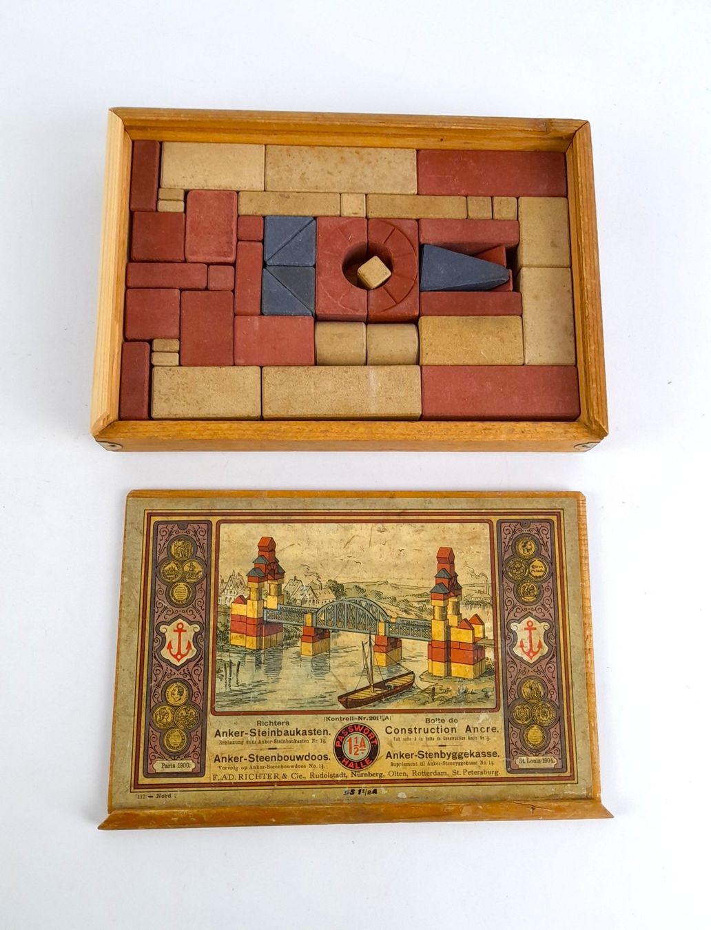 Kit di costruzioni: RICHTER Anker-Steinbaukasten 1 1/2 – Usato da Liebefeld venduto da Restwert_Liebefeld 1