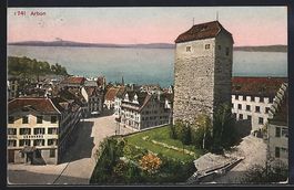 Arbon, Teilansicht mit Hotel Couronne, T