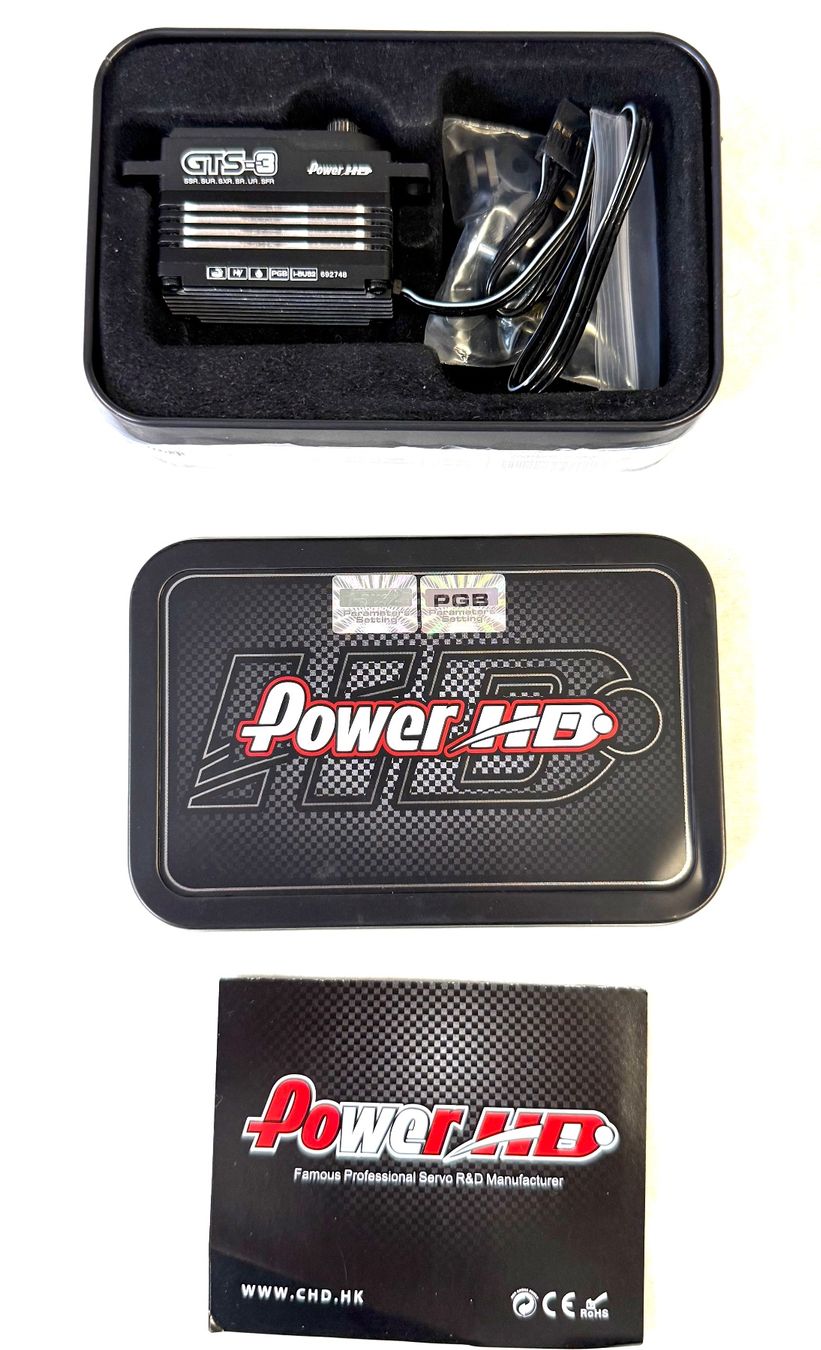 Modellismo RC: SERVO POWER HD GTS-3 HV 1/10 – Nuovo e nell'imballaggio originale da Yverdon-les-Bains venduto da Fijo-rc