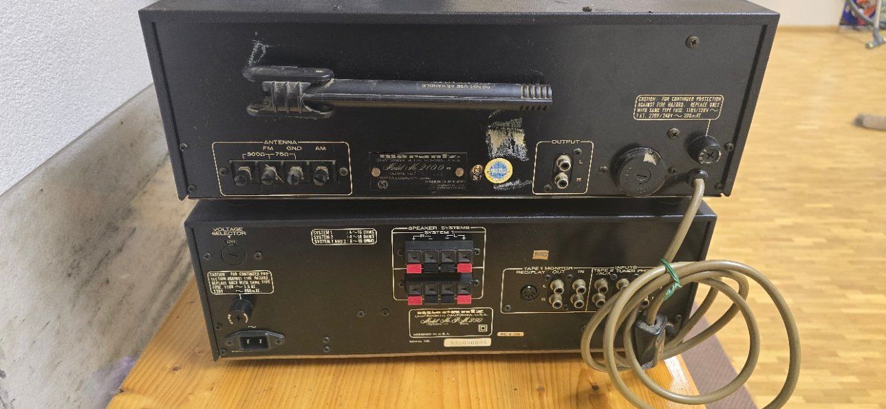 Marantz Verstärker: Marantz PM 250 / Marantz Model 2100 / Bose – Defekt aus Binningen von Gorenmat 2