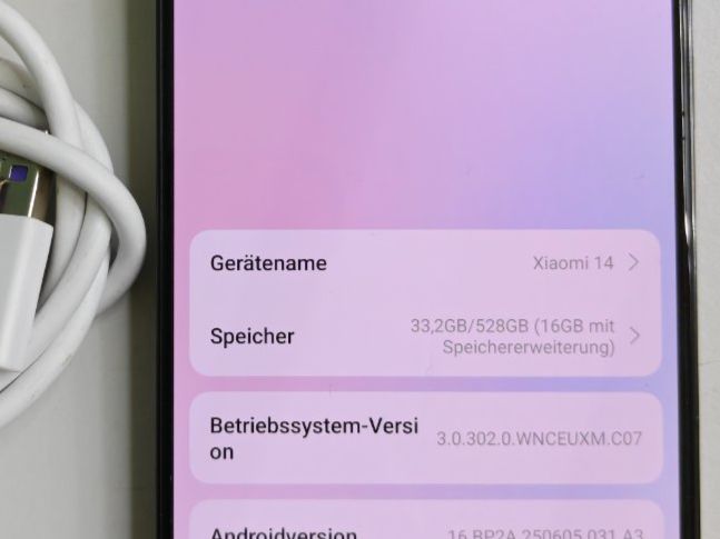 Xiaomi Telefoni cellulari / Smartphones: Xiaomi 14 / 512GB 5G Ab 170.Fr – Usato da Solothurn venduto da Electronic.3 6
