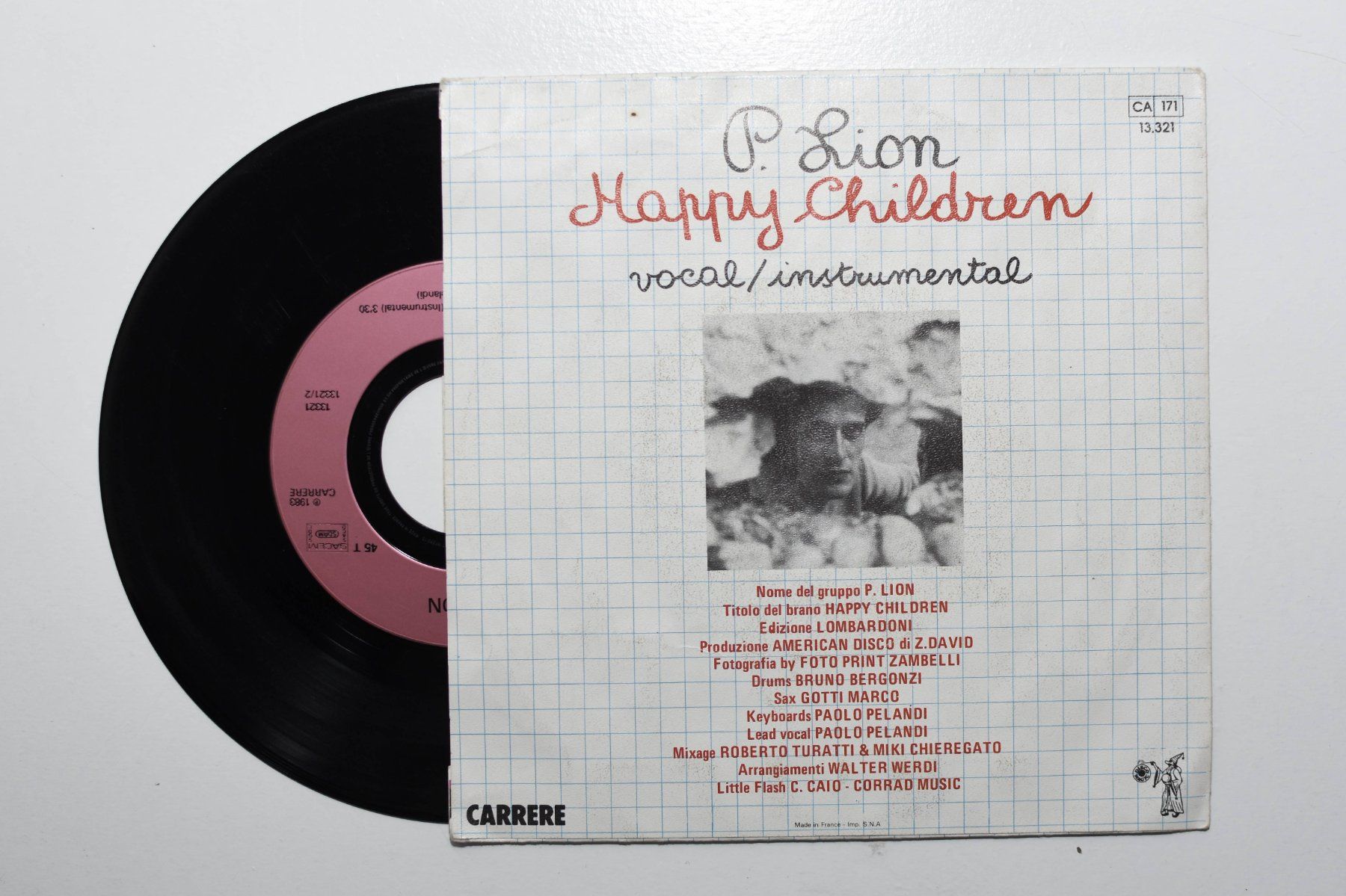 Dischi in vinile: P. Lion - Happy Children – Usato da Belmont-sur-Yverdon venduto da ag97 1
