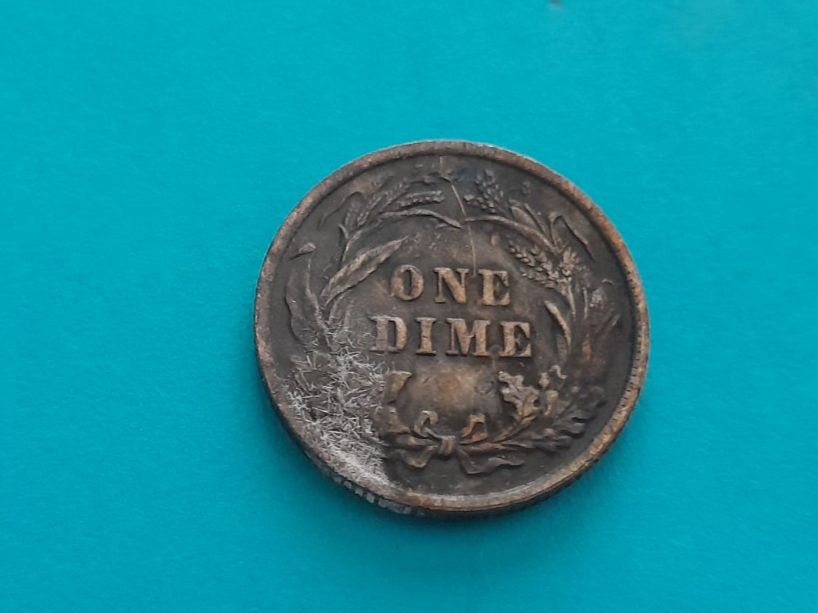 Toutes les monnaies: 1 Dime 1896, USA – D'occasion à Aarau par Reto_BA_01 1