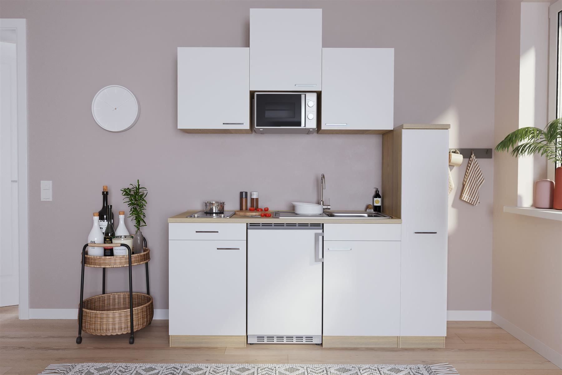 Cucine complete: 551 Singleküche Küchenzeile 180cm E/S/W - Küche Einbauküche – Nuovo e nell'imballaggio originale da Wallenwil venduto da toesstalvertrieb