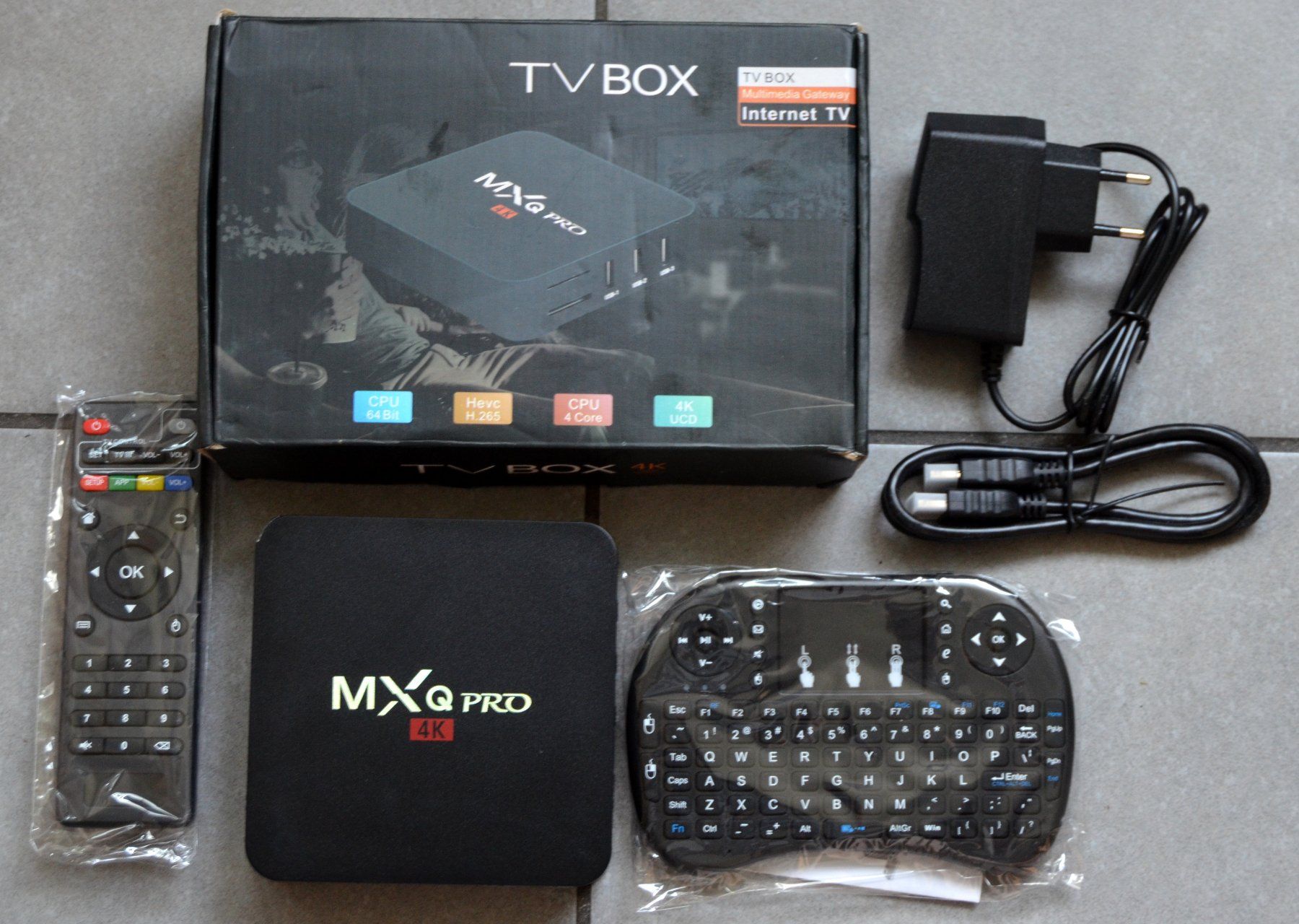 Lettore multimediale & Streamer: Smart TV Box MXQ Pro 4K – Nuovo e nell'imballaggio originale da Collonges venduto da arashee