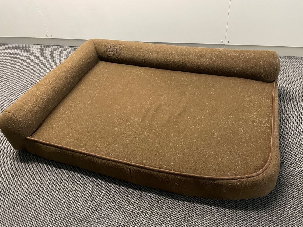 Orthopädisches Hundebett Aus Memory-Schaum – 100x60x10 Cm, Waschbar, Für Mittelgroße Hunde