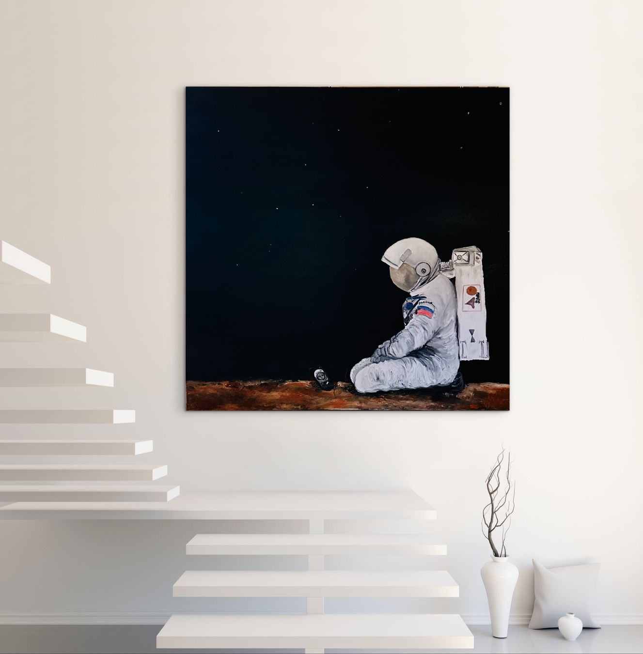 Tableaux: Firsr Mars/oil Bild /Kunst Doks – Neuf avec emballage d'origine à Beromünster par dok_b8mf