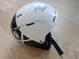 Skihelm Kinder Head mit Originalunterschrift von Beat Feuz