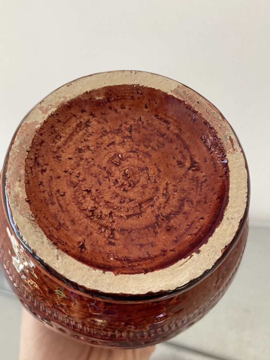 Bitossi Vasen & Gefässe: Bitossi Aldo londi midcentury vase – Gebraucht aus Basel von Amechan. 4
