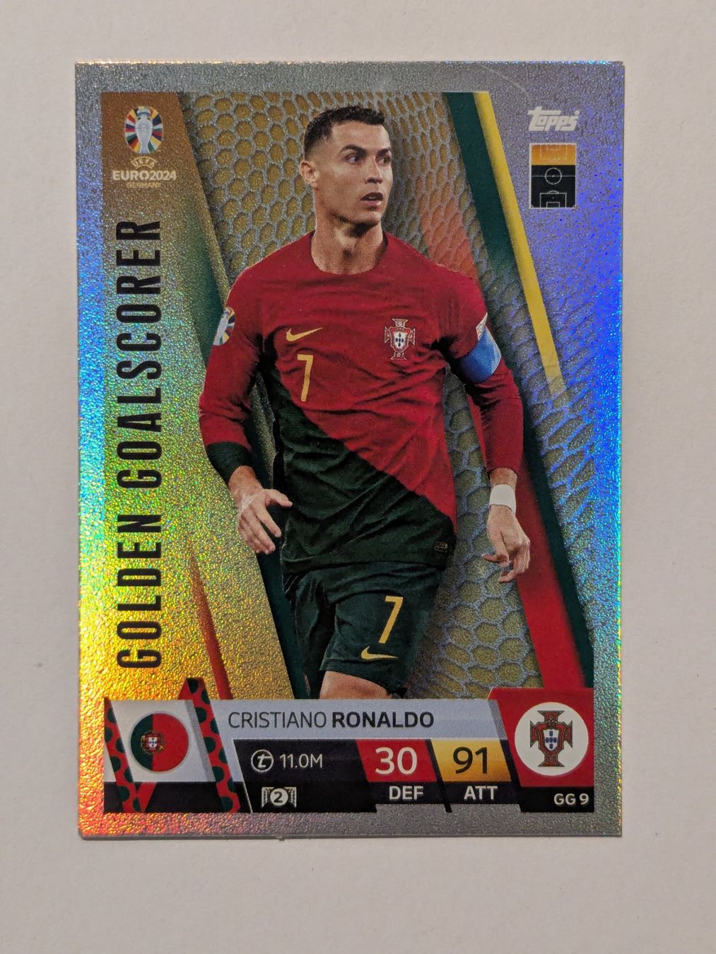 Topps Carte collezionabili: Topps Euro 2024 Golden Goalscorer Ronaldo Portugal – Usato da Genève venduto da x_m_2v65
