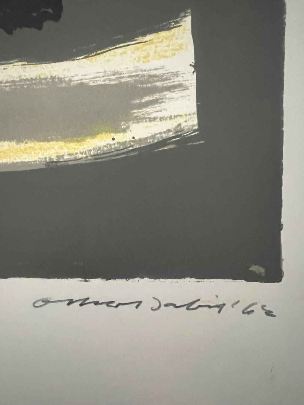 Grafica & Litografie: Oskar Dalvit, handsigniert, nummeriert – Usato da Rain venduto da Pic-Ass 3