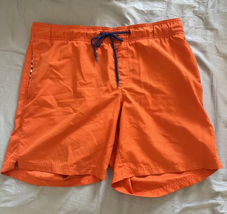 Maillot de bain orange taille L