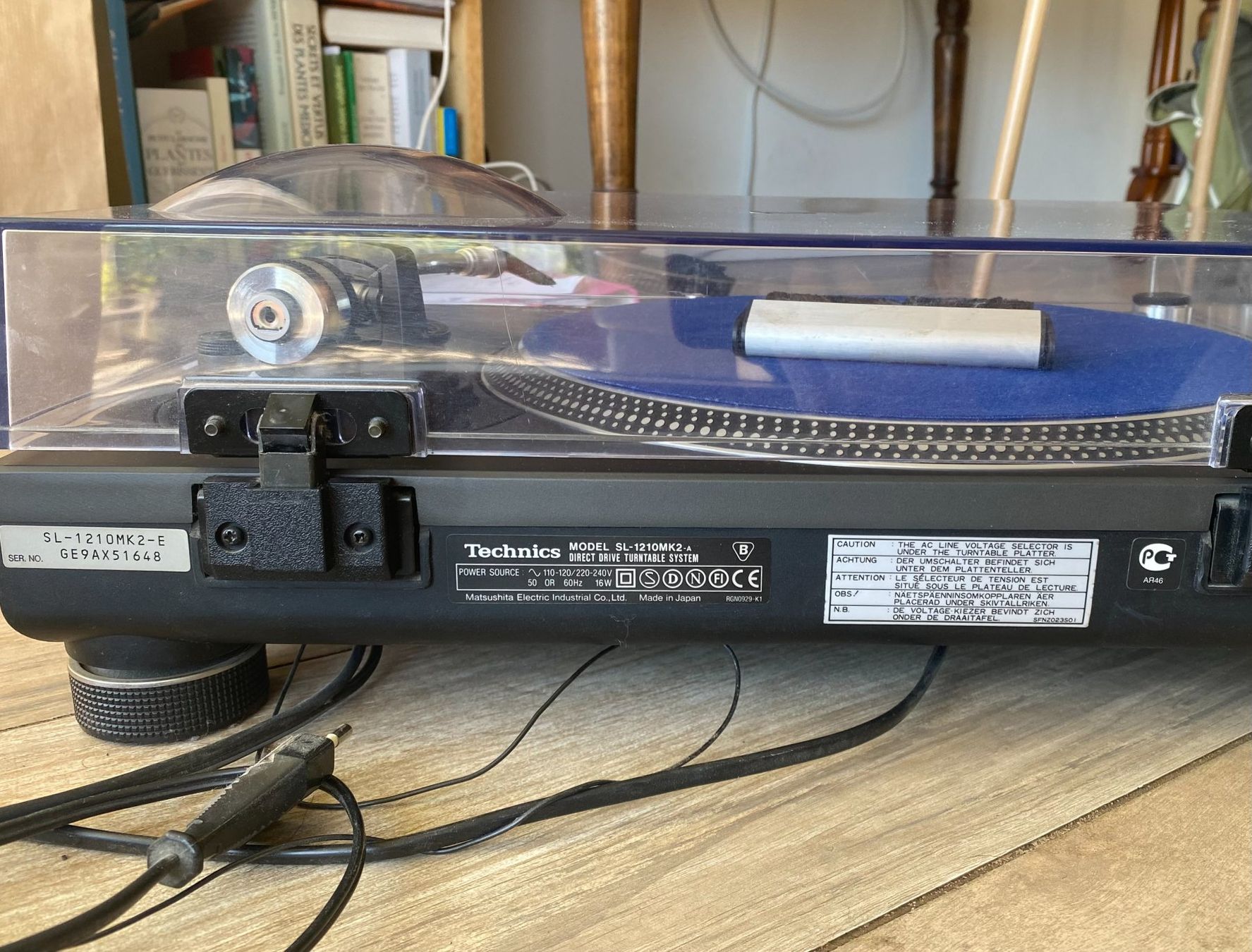 Technics Giradischi: Technics SL-1210MK2-E – Ortofon Concorde Pro S + capot – Usato da Neuchâtel venduto da jul_5nhm 3