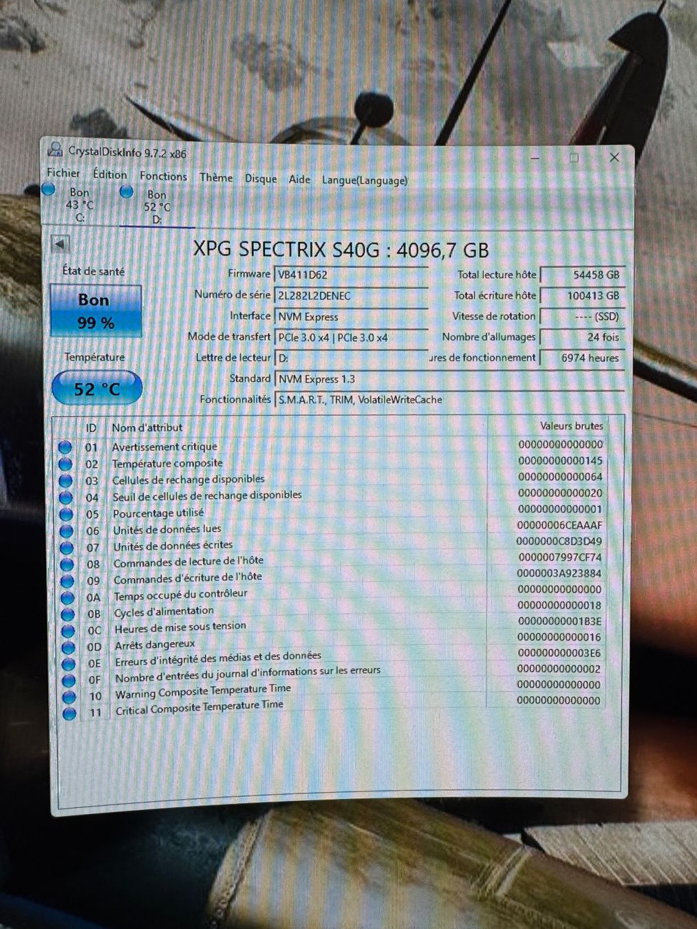 Dischi rigidi: ADATA XPG Spectrix RGB M.2 SSD, 4TB – Usato da Neuchatel venduto da Mr-Nobody 2