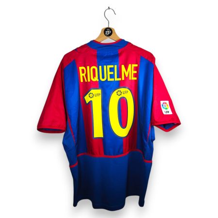 Original 2002-03 FC Barcelona Home Trikot Riquelme