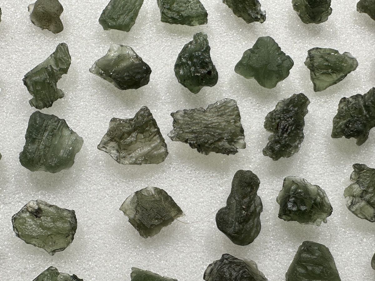 Minerali & Pietre curative: Moldavite 40 Stk./40g – Nuovo (secondo la descrizione) da Jona venduto da Moldavitsammler 3