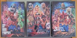 Rob Zombie Blu-ray Firefly Trilogie VHS Hartboxen Uncut OVP
