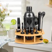 12-teiliges Bar Set Getränkemixer-Set shaker edelstahl