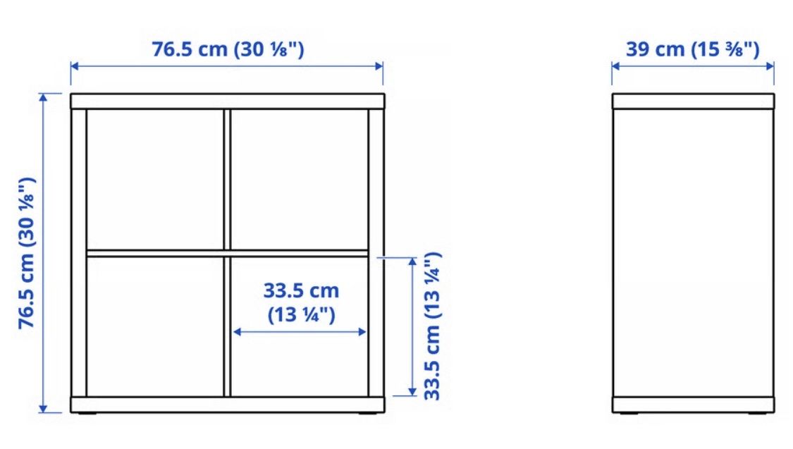 Ikea Scaffali: Kallax 2x2 – Usato da Stäfa venduto da nin_dv8m 4