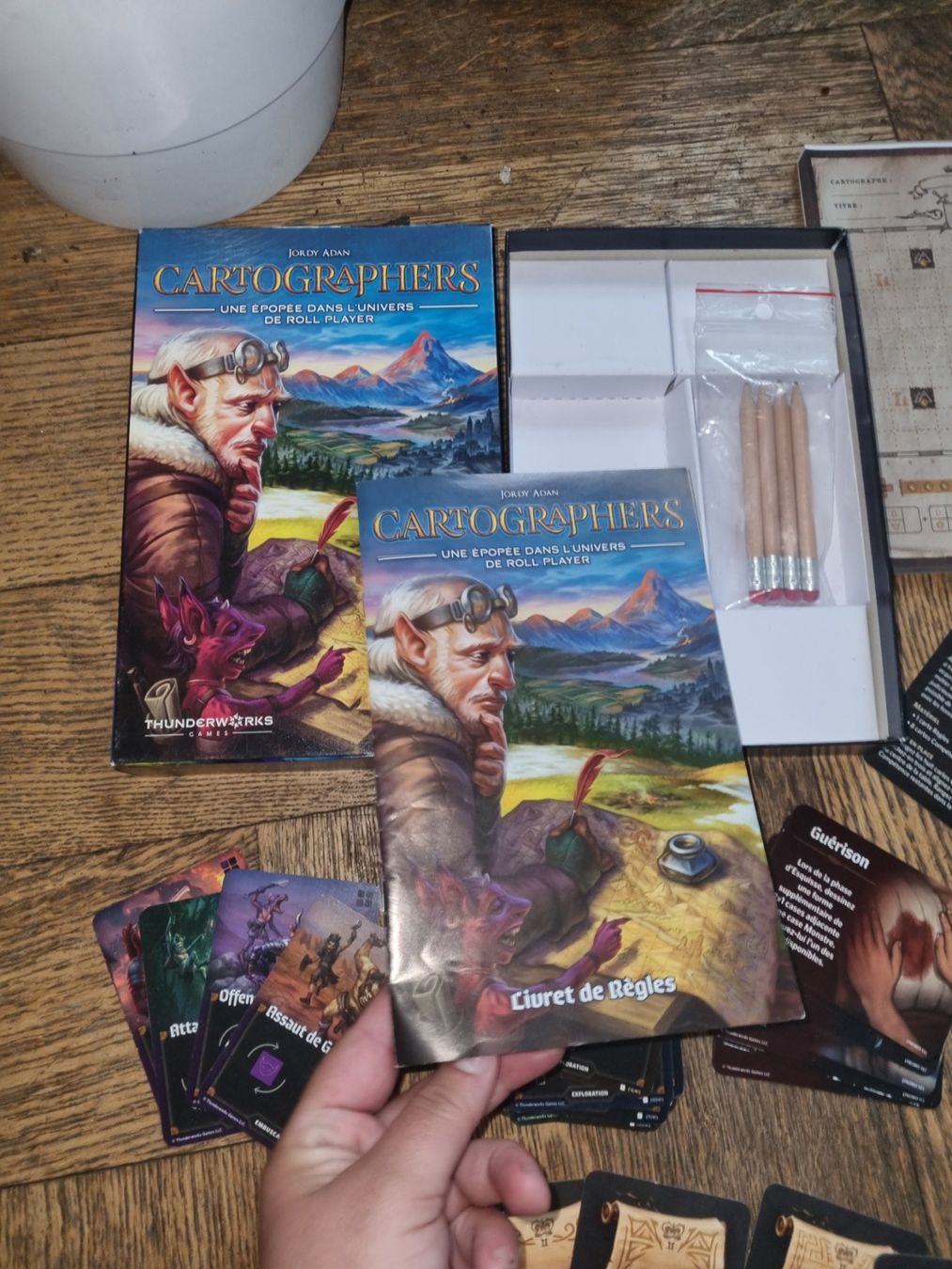 Jeux: Jeu Cartographers, thunderwork games – D'occasion à Fribourg par jarmilka 2