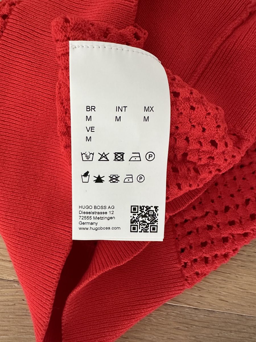 Hugo Boss Top: Boss Top, gestrickt , rot Größe M – Nuovo (secondo la descrizione) da Speicher venduto da pat_ddn8 3