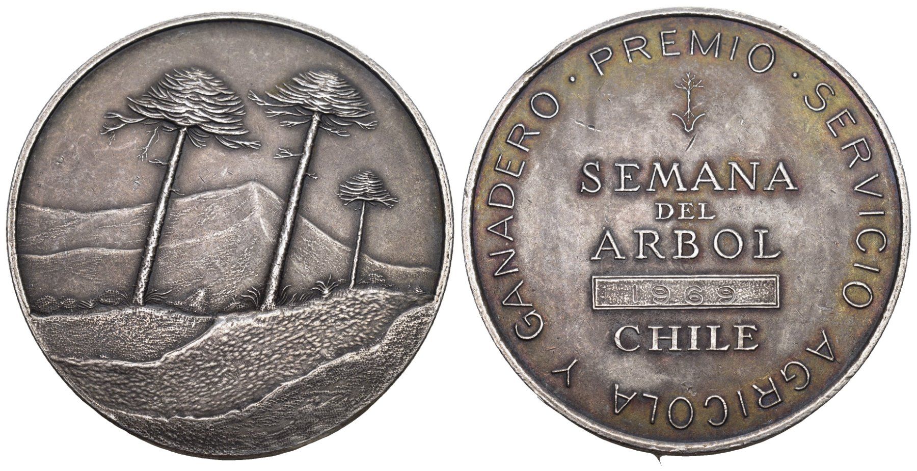 Médailles: Chile 1969 – D'occasion à Bern par numismatictops